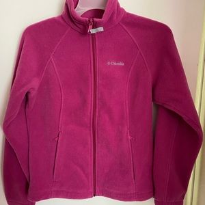 Columbia fleece-rich pink